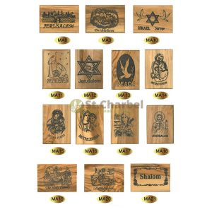 Olive Wood Magnets