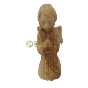 Olive Wood Angel