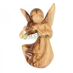 Olive Wood Angel