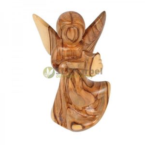 Olive Wood Angel