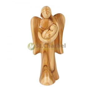 Olive Wood Angel