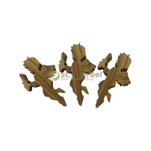 Olive Wood Christmas Ornament