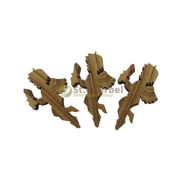 Olive Wood Christmas Ornament