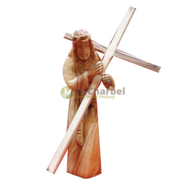 Olive Wood Jesus Statue