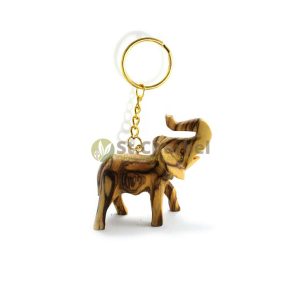 Olive Wood Key Chain