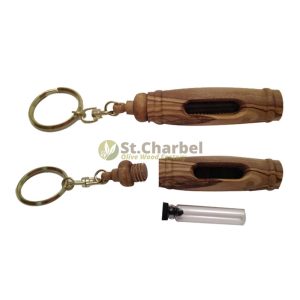 Olive Wood Key Chain