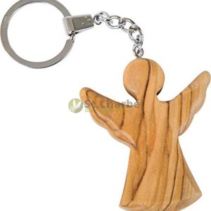 Olive Wood Key Chain