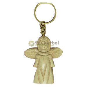 Olive Wood Key Chain