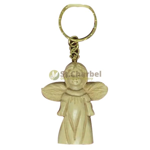 Olive Wood Key Chain
