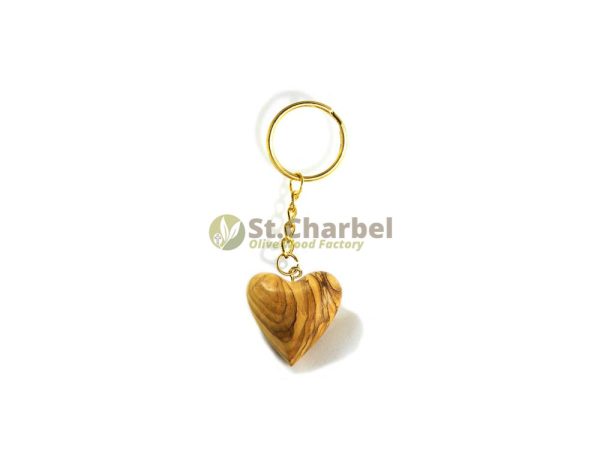 Olive Wood Key Chain