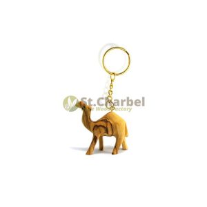 Olive Wood Key Chain