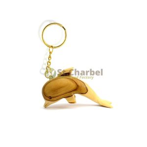 Olive Wood Key Chain