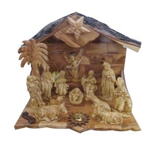 Olive Wood Nativity