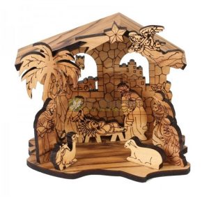 Olive Wood Nativity