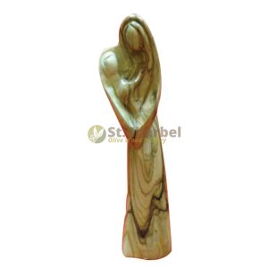 Virgin Mary Olive Wood Statue