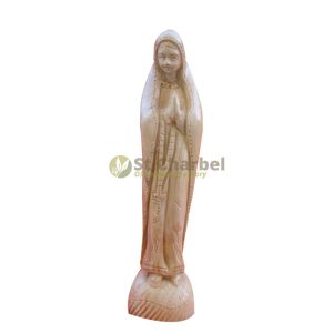 Virgin Mary Olive Wood Statue